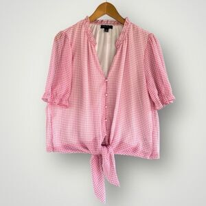🎉5 for $45 🎉 Tamara T Top Blouse Shirt Size L Pink